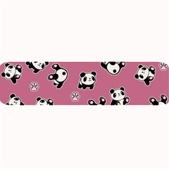 Panda Pattern Large Bar Mats by Valentinaart