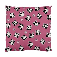 Panda Pattern Standard Cushion Case (one Side) by Valentinaart