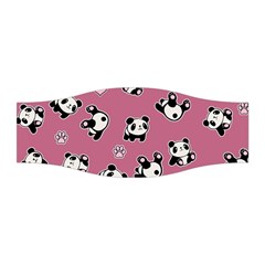 Panda Pattern Stretchable Headband by Valentinaart