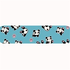 Panda Pattern Large Bar Mats by Valentinaart