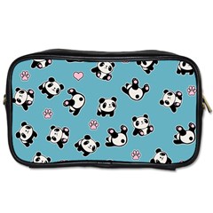 Panda Pattern Toiletries Bags 2-side by Valentinaart