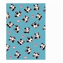 Panda Pattern Small Garden Flag (two Sides) by Valentinaart