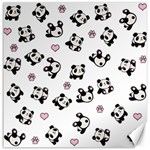 Panda pattern Canvas 20  x 20   19 x19.27  Canvas - 1