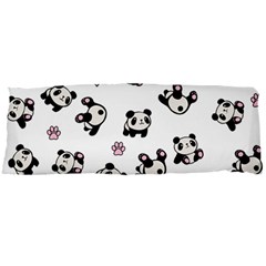 Panda Pattern Body Pillow Case Dakimakura (two Sides) by Valentinaart