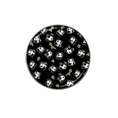 Panda Pattern Hat Clip Ball Marker by Valentinaart