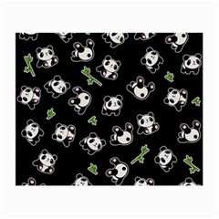 Panda Pattern Small Glasses Cloth by Valentinaart