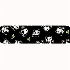 Panda Pattern Large Bar Mats by Valentinaart