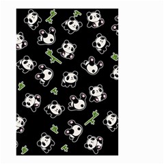 Panda Pattern Small Garden Flag (two Sides) by Valentinaart