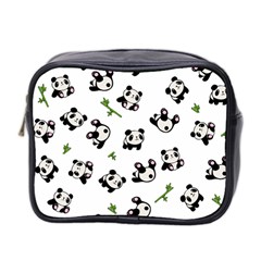 Panda Pattern Mini Toiletries Bag 2-side by Valentinaart