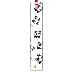 Panda Pattern Large Book Marks by Valentinaart