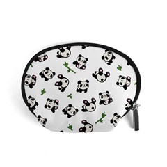 Panda Pattern Accessory Pouches (small)  by Valentinaart