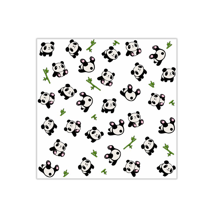 Panda pattern Satin Bandana Scarf