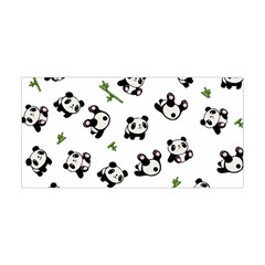 Panda Pattern Yoga Headband by Valentinaart