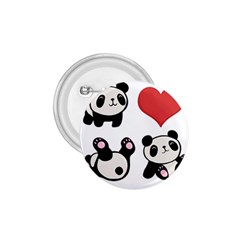 Panda 1 75  Buttons by Valentinaart