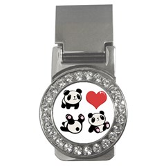 Panda Money Clips (cz)  by Valentinaart