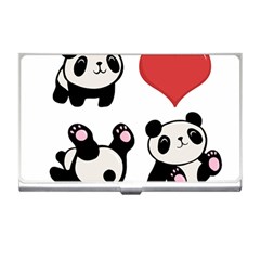 Panda Business Card Holders by Valentinaart