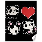 Panda Canvas 12  x 16   11.86 x15.41  Canvas - 1