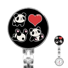 Panda Stainless Steel Nurses Watch