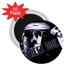 Street Dogs 2 25  Magnets (10 Pack)  by Valentinaart