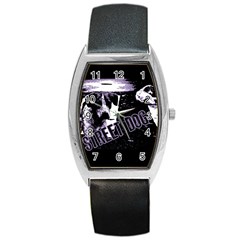 Street Dogs Barrel Style Metal Watch by Valentinaart