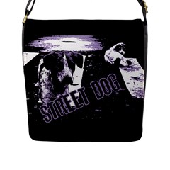 Street Dogs Flap Messenger Bag (l)  by Valentinaart