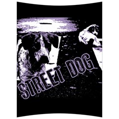 Street Dogs Back Support Cushion by Valentinaart