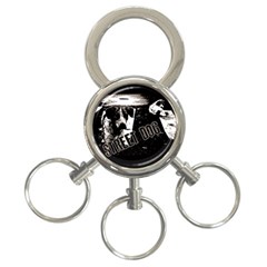 Street Dogs 3-ring Key Chains by Valentinaart