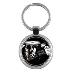 Street Dogs Key Chains (round)  by Valentinaart