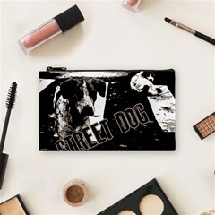 Street Dogs Cosmetic Bag (small)  by Valentinaart