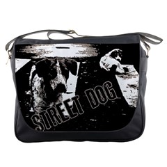 Street Dogs Messenger Bags by Valentinaart