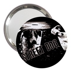 Street Dogs 3  Handbag Mirrors by Valentinaart