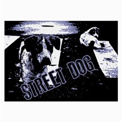 Street Dogs Large Glasses Cloth by Valentinaart