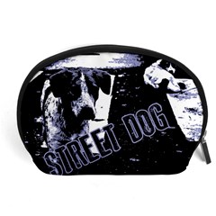 Street Dogs Accessory Pouches (large)  by Valentinaart