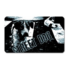 Street Dogs Magnet (rectangular) by Valentinaart