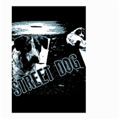 Street Dogs Small Garden Flag (two Sides) by Valentinaart