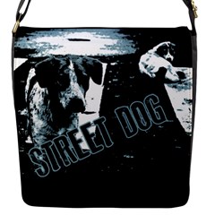 Street Dogs Flap Messenger Bag (s) by Valentinaart