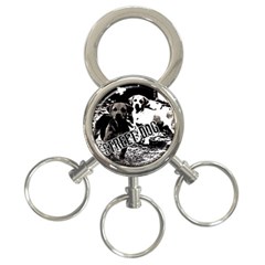 Street dogs 3-Ring Key Chains