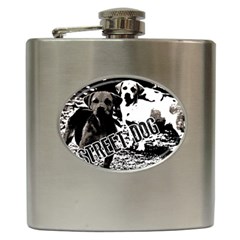 Street dogs Hip Flask (6 oz)