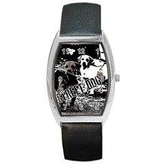 Street dogs Barrel Style Metal Watch