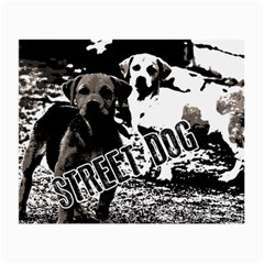 Street dogs Small Glasses Cloth