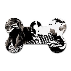 Street dogs Dog Tag Bone (Two Sides)