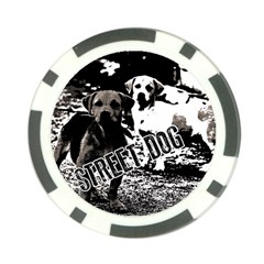 Street dogs Poker Chip Card Guard