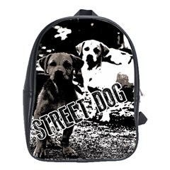 Street Dogs School Bag (large) by Valentinaart