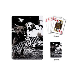 Street dogs Playing Cards (Mini) 