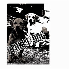 Street dogs Large Garden Flag (Two Sides)