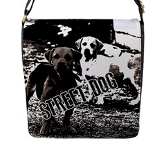 Street Dogs Flap Messenger Bag (l)  by Valentinaart