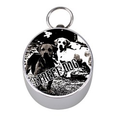 Street dogs Mini Silver Compasses