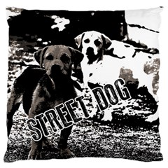 Street dogs Standard Flano Cushion Case (One Side)