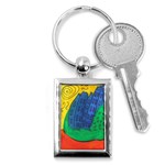 City Key Chains (Rectangle)  Front