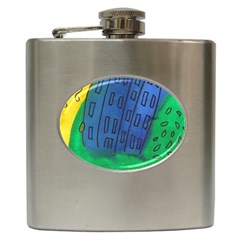 City Hip Flask (6 Oz) by snowwhitegirl